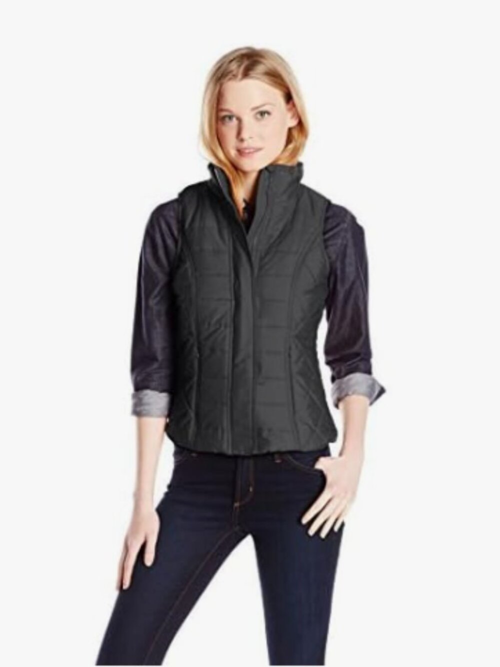 NEW W/ TAGS Big Chill Women's Puffer Black Vest, Large